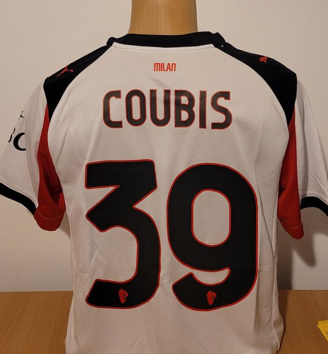 Tricou Ac Milan Andrei Coubiș de colecție cadou fotbal