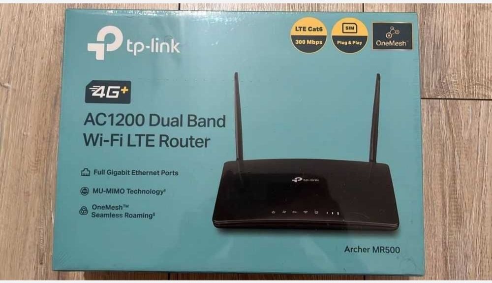 Router tp-link nou sigilat.