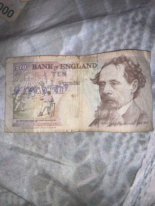 Bancnota englezeasca , 10 lire