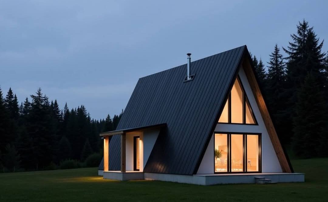 Cabane tip A-frame