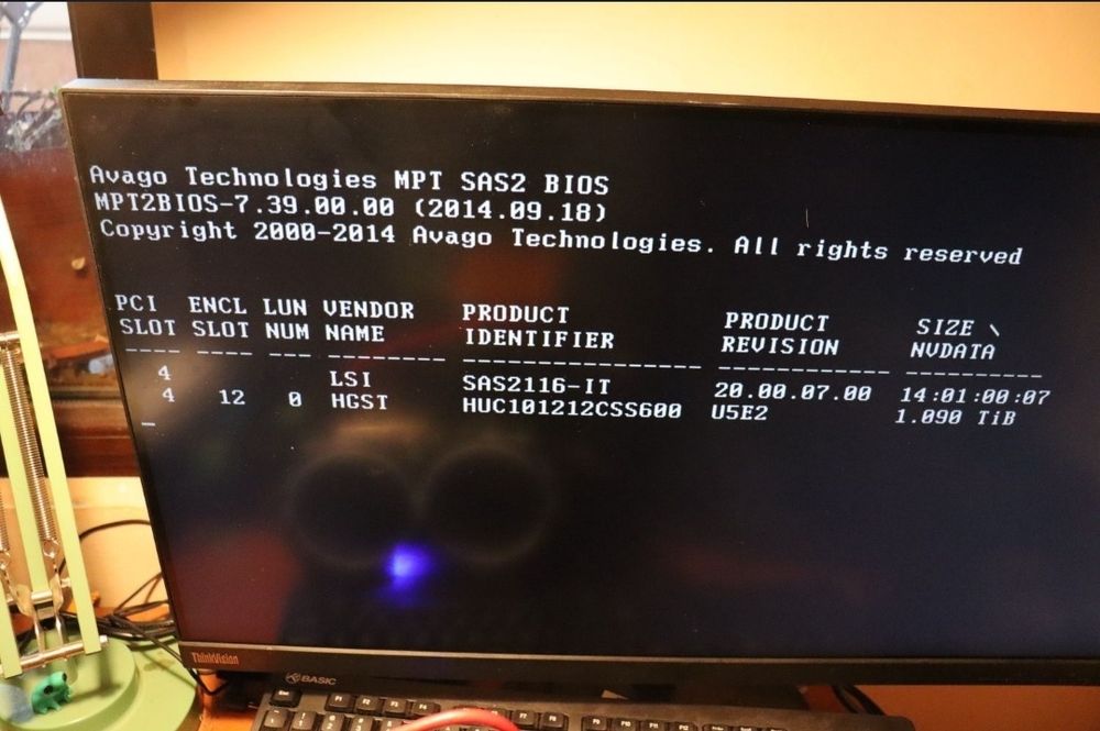 Placa HBA LSI 9201-16e IT Mode 4 Porturi/ 16 Hdd