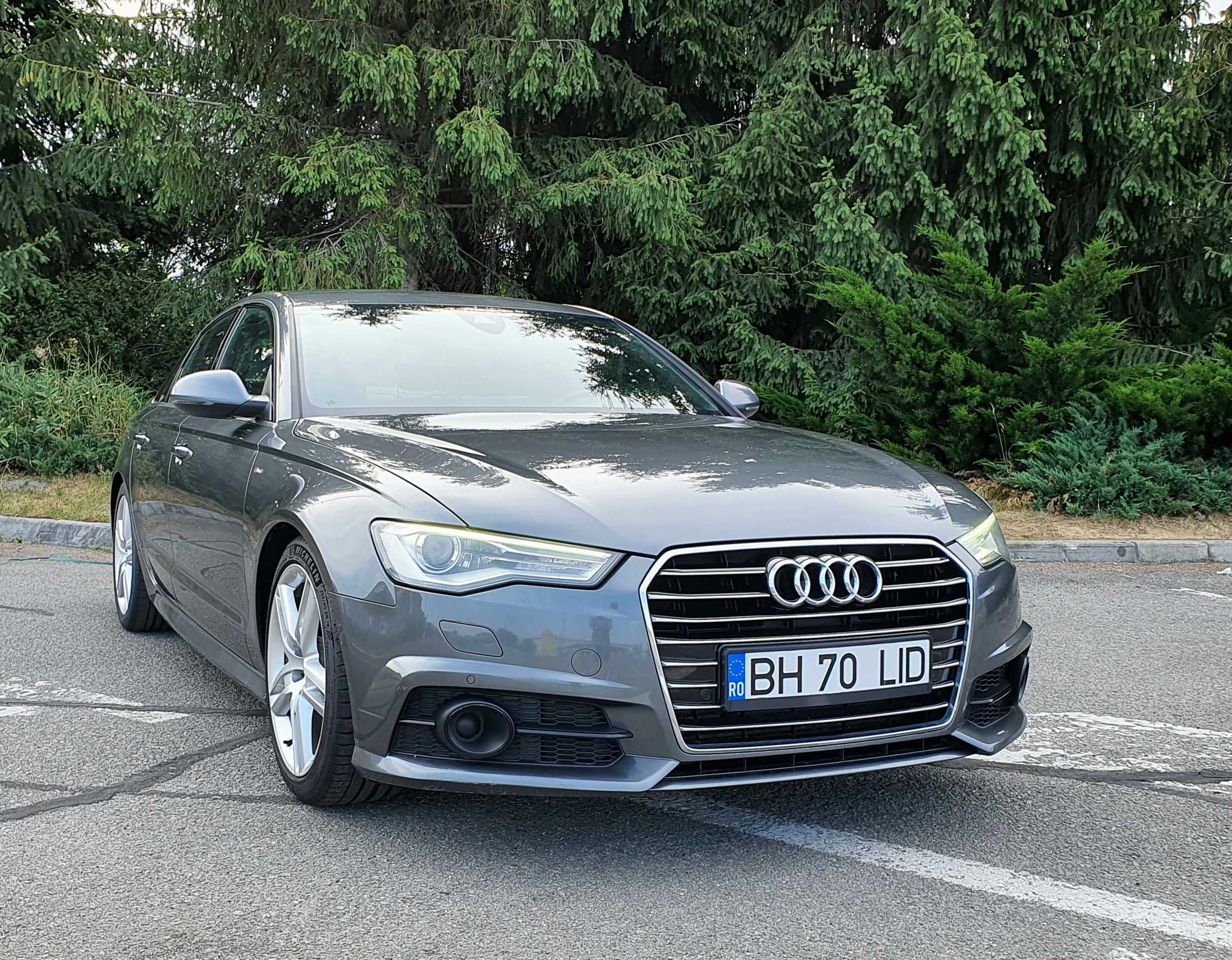 Audi A6, 3xS-Line, 2017, 3.0tdi 218cp, 10/10, si roti iarna