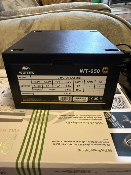Блок Питания Wintek  WT-650 650W 80 plus bronze