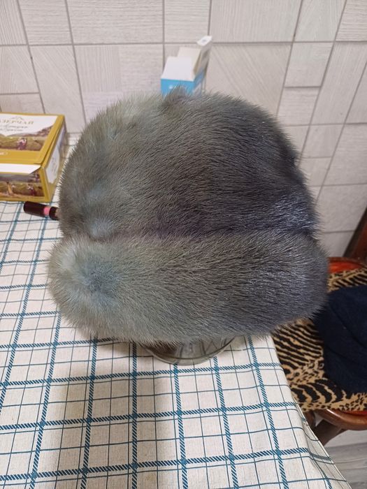 Шапка женская из норки