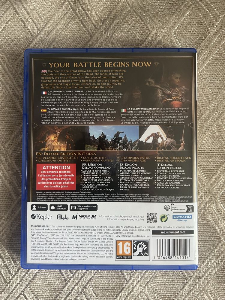 Flintlock: The Siege of Dawn (PS5)