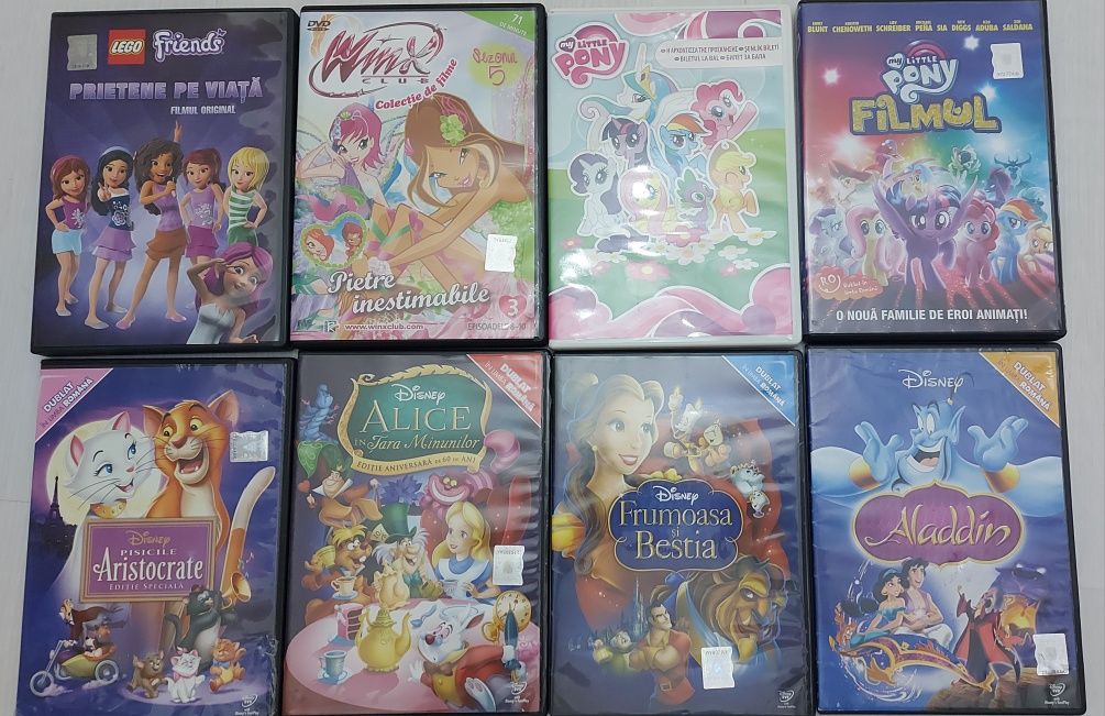 Vând colecții DVD-uri Disney Originale