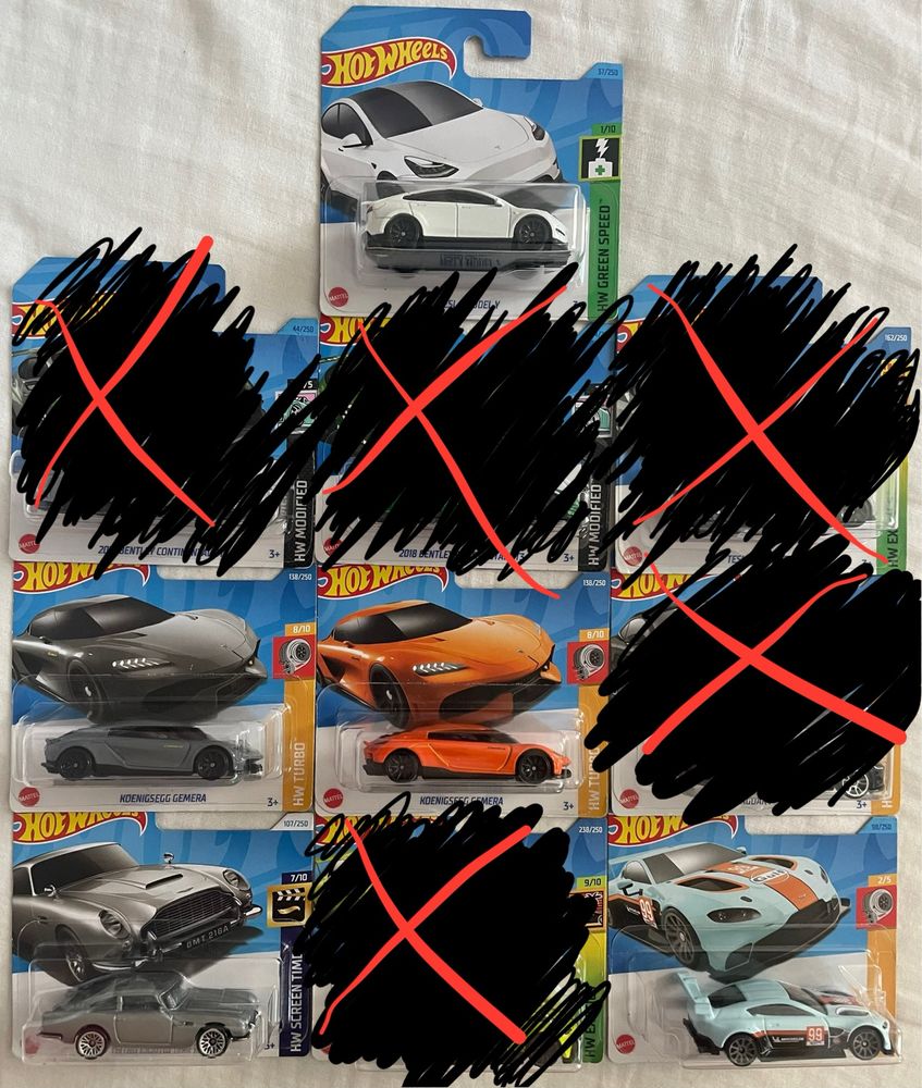 HotWheels колички
