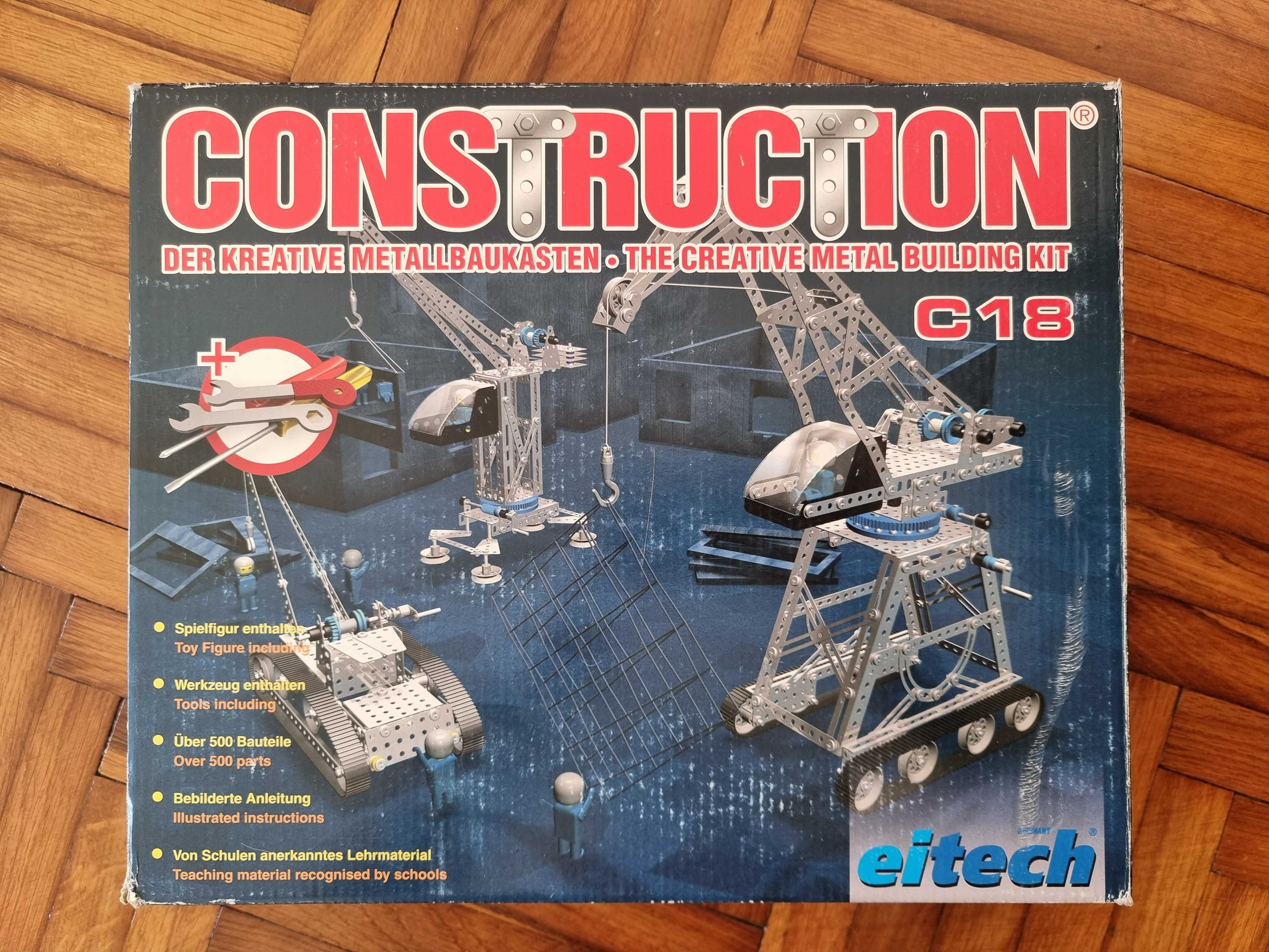 Set constructie Eitech C18, 500 piese