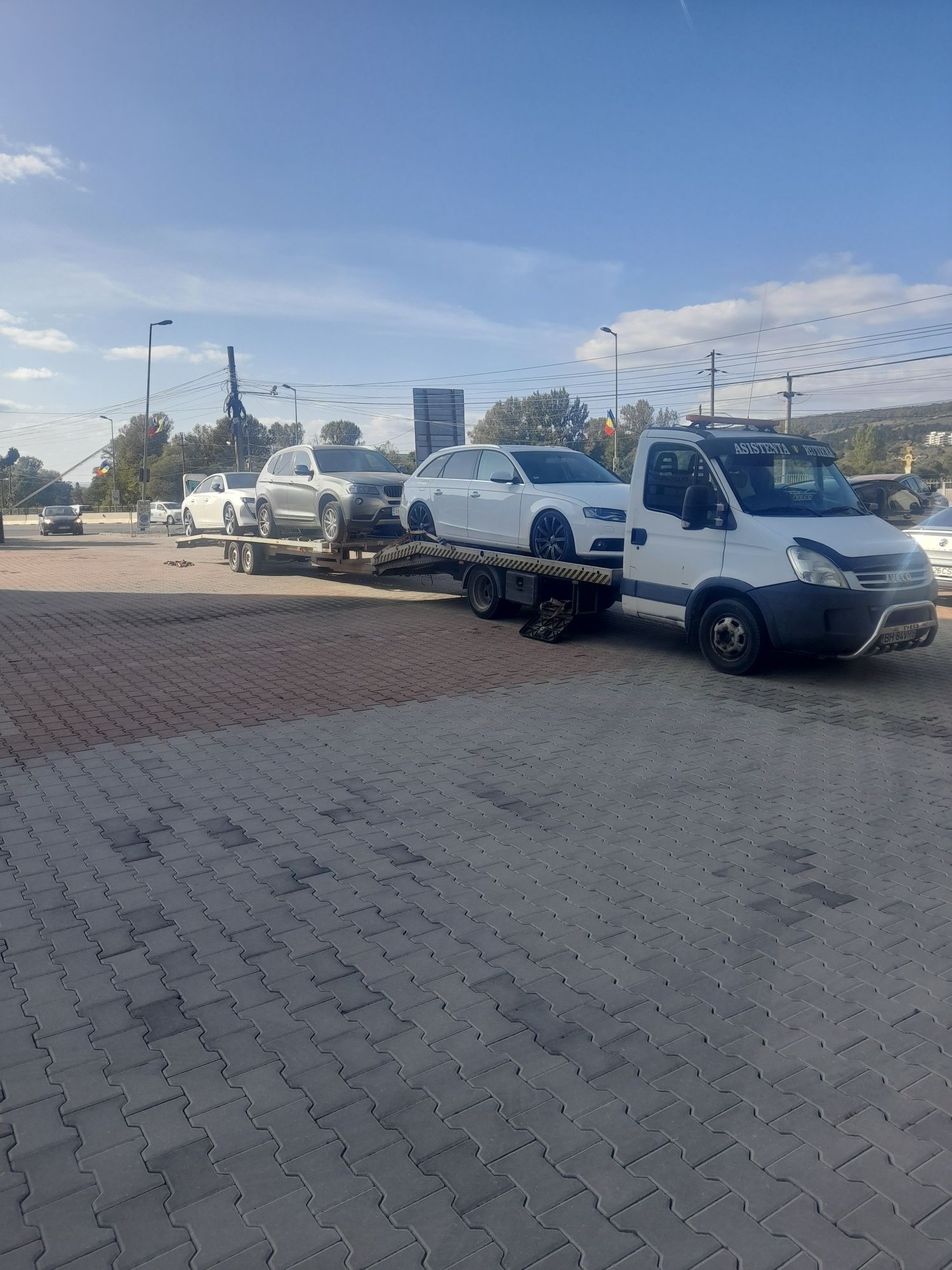 Tractari auto non-stop, Asistență rutieră, Depanare auto,Transport