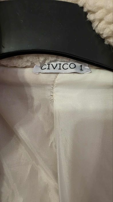 Haina blana/palton M