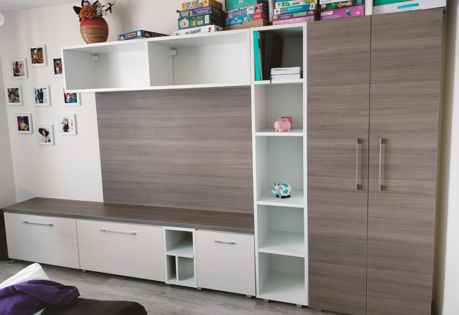 Mobila living pal melaminat