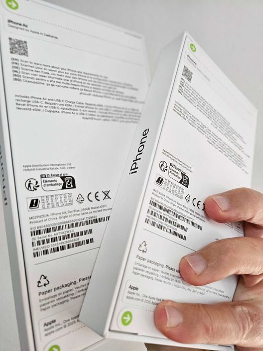 iPhone 17 Air, 256 gb, sigilat la cutie, Garantie 2 ani.