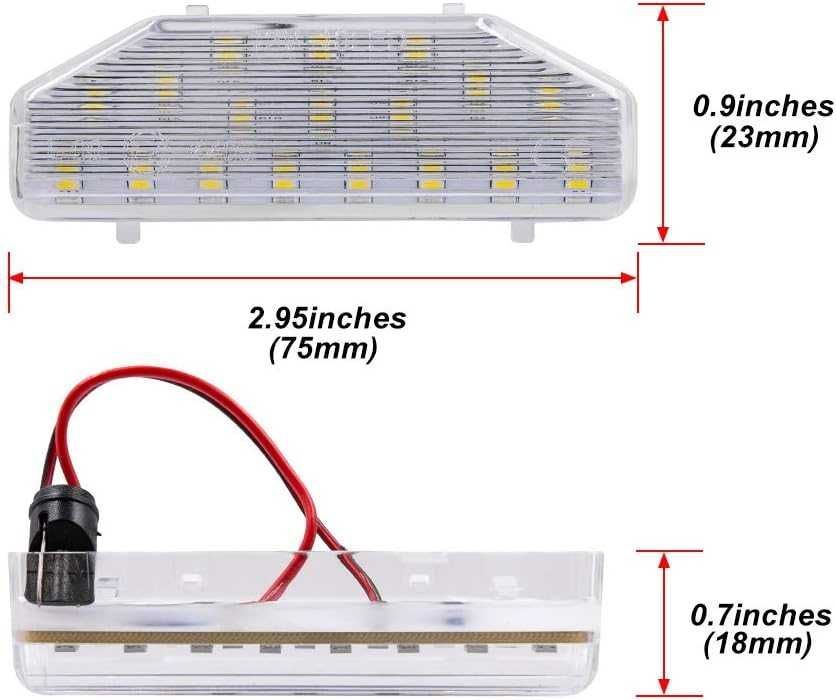 LED плафони регистрационен номер за Mazda 6 GH RX-8