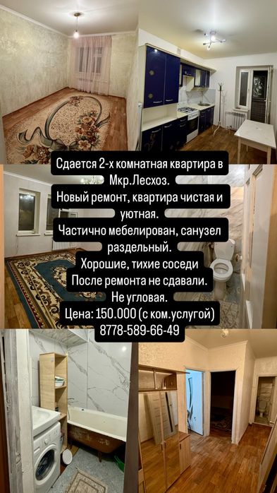 Двухкомнатная квартира