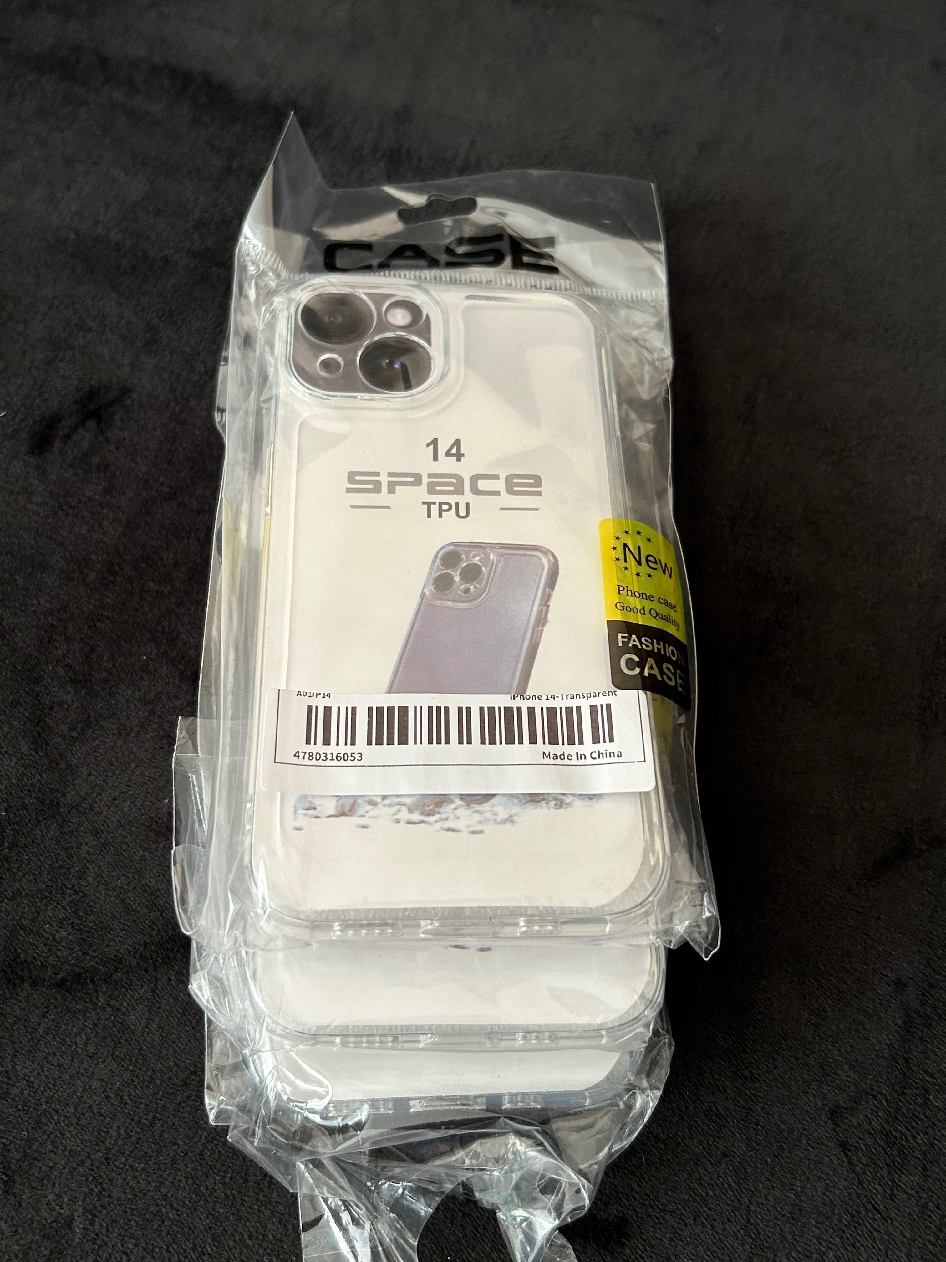 Прозрачен силиконов кейс за Iphone 14