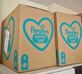 Бебешки пелени гащи Pampers, размер 4 за 9-15кг