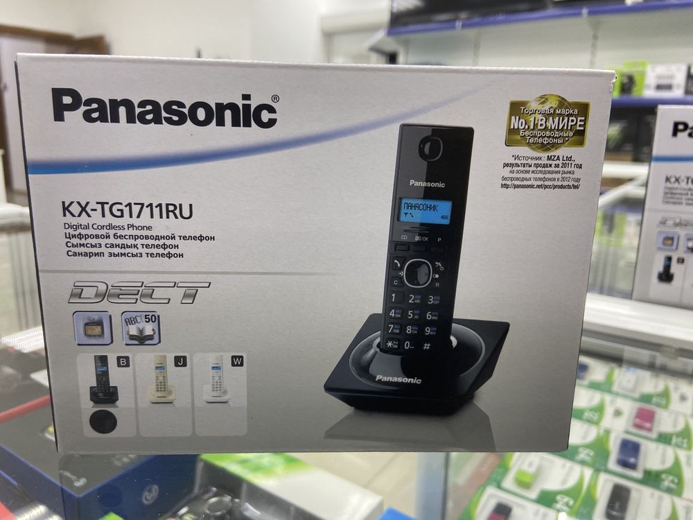 Радиотелефоны Panasonic и TEXET. Проводные телефоны