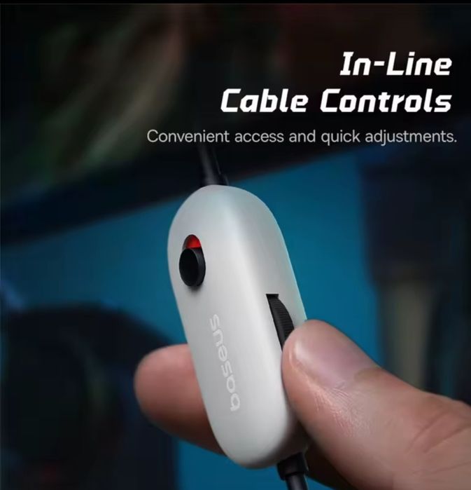 Casti Gaming Baseus Nou mufa jack 3.5 mm