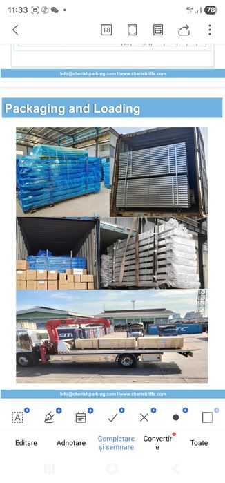 Vand sistem parcare tip Klaus,sistem klaus,sistem parcare klaus