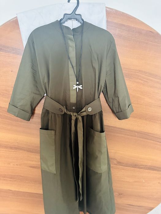 Срочно Продам платье цвета хаки