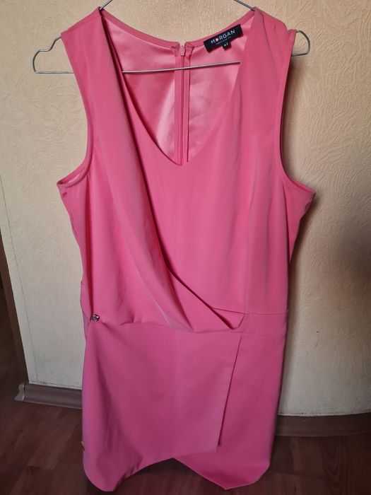 MORGAN розов елегантен гащеризон/ размер 42 , UK 12 ,европейско  М-L/