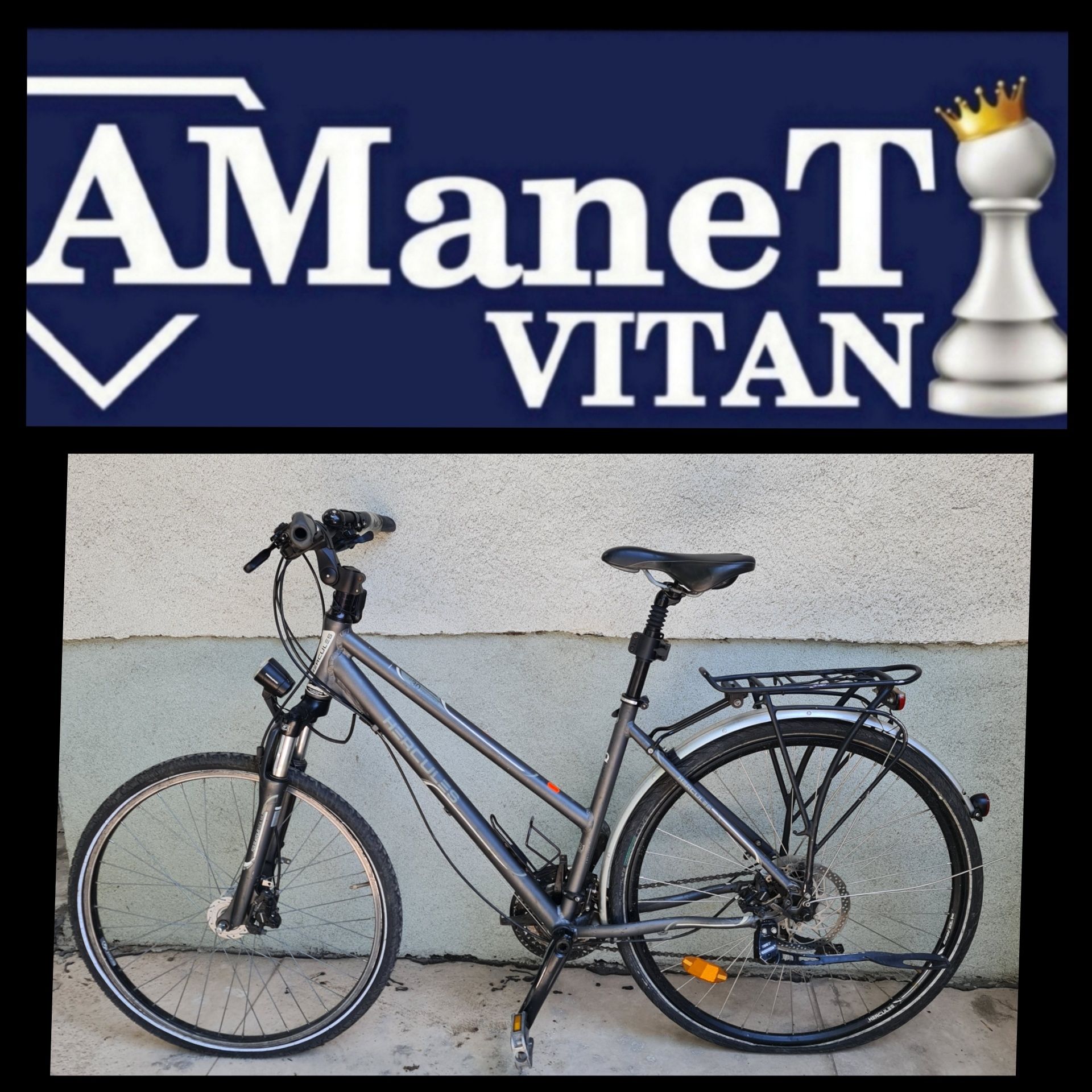 Amanet Vitan 107 Bicicleta Hercules D30 Trekking