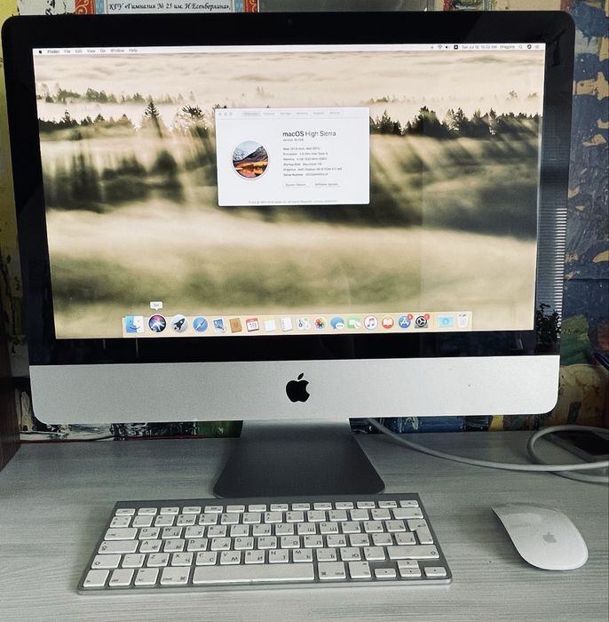 iMac диагональ 21,5 дюйма