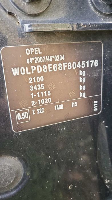 Usa dreapta fata / spate Opel Astra J Break cod culoare: Z 22C TADB