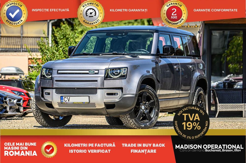 Land Rover Defender 37.892e + TVA 3L Perne aer Panoramic Ventilatie audio Meridian