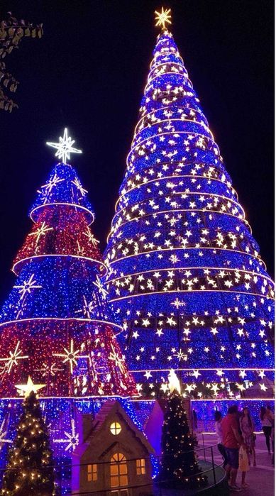 Установка новогодних ёлок || Yangi yil archasini o'rnatish