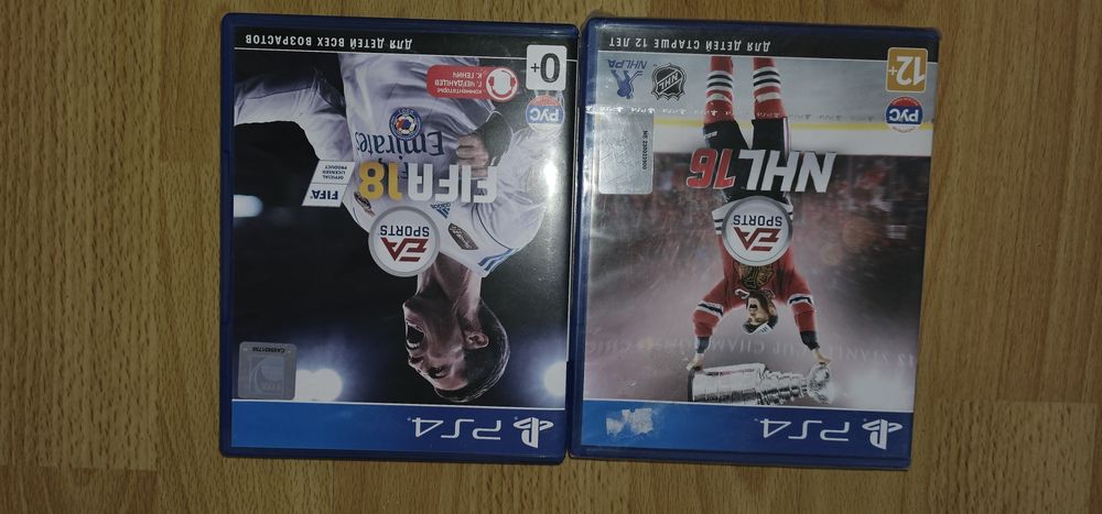 Продам новые лицензионные игровые диски на РS 4