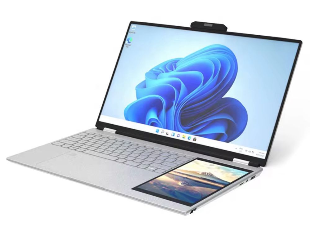 Промоция Лаптоп с двоен екран Windows 11 pro OEM 16 GB RAM