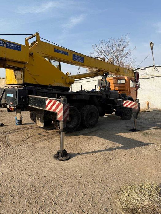 Продаётся Автокран Галичанин КС-55713-4, 25 тонн, КАМАЗ, 2007 г.