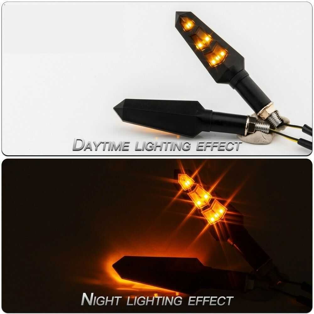 Semnalizari moto ATV led model Racing-sageata , cadou obiec arta