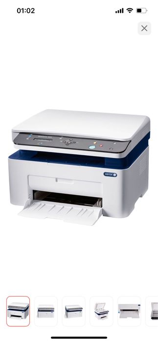 Продам принтер черно-белый МФУ Xerox WorkCentre 3025BI