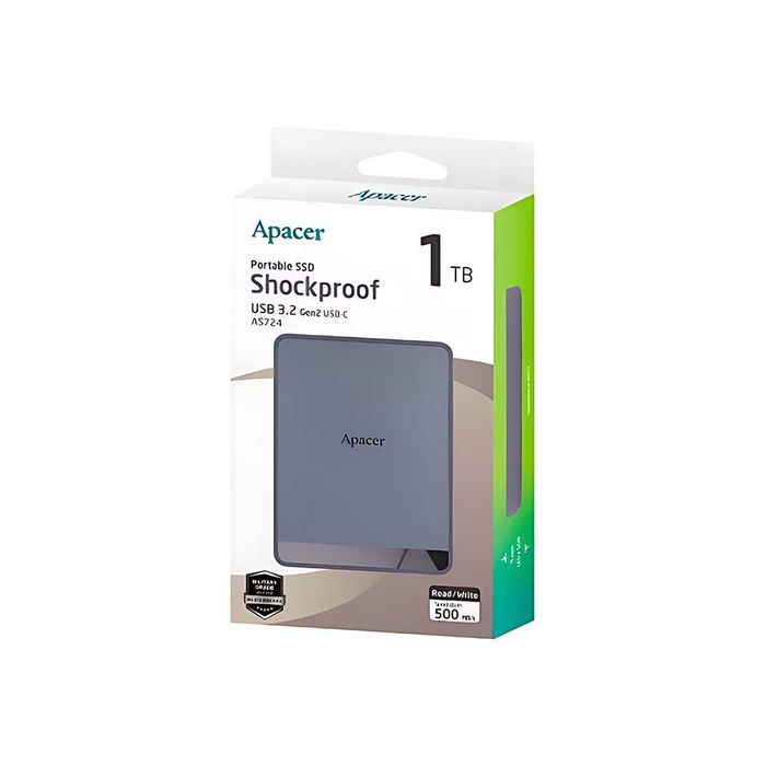 SSD Apacer r / Apacer / Portable SSD / 1 ТБ / 2.5" /  ~500 МБ/с