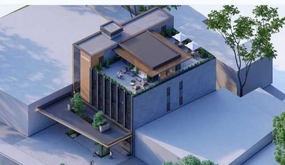 Новое 4-этажное здание с ремонтом и подвалом | 860 м² |