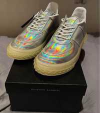Giuseppe Zanotti low top holographic-effect sneakers