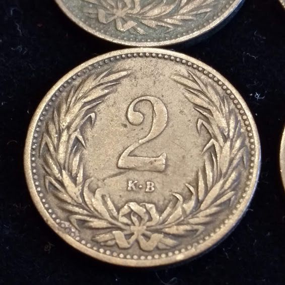 moneda 2 filler Franz Iosif I