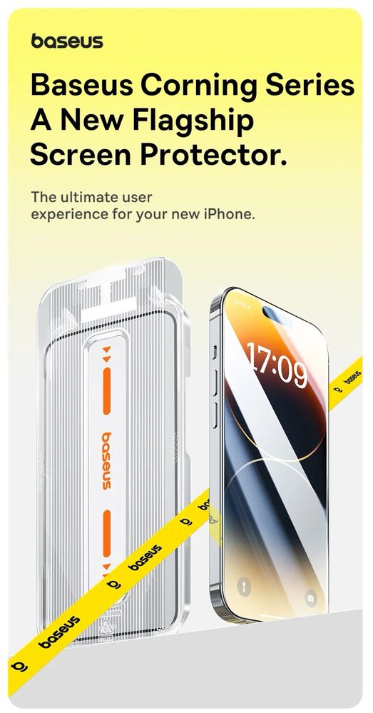 Folie PREMIUM Baseus iPhone 15 / PRO / MAX CALITATE 100%