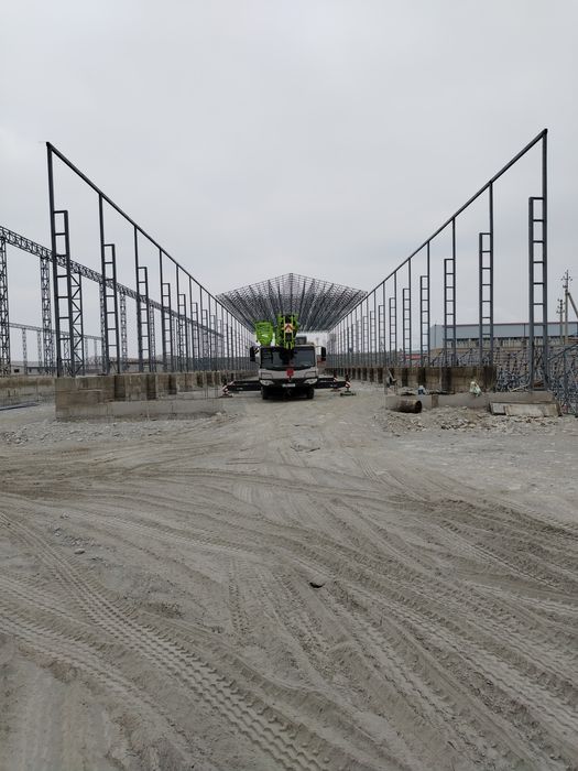 Навес ва томлар куриш хизмати.