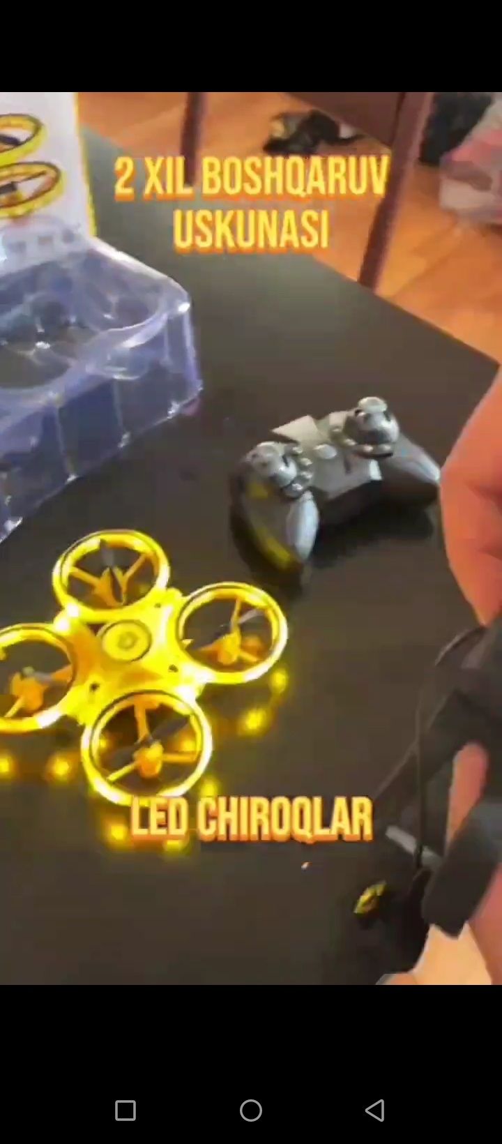 Mini Dron Bolalar uchun Sensorli Smart.