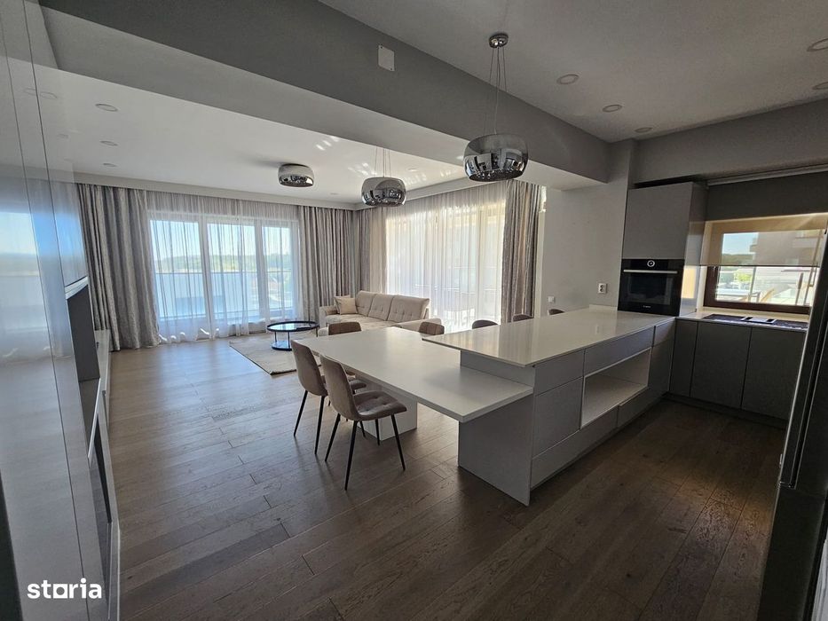 De închiriat – apartament 3 camere, 115 mp, complex Vita Bella, Pipera