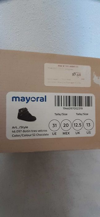 Детски боти за момче Mayoral - 31 номер
