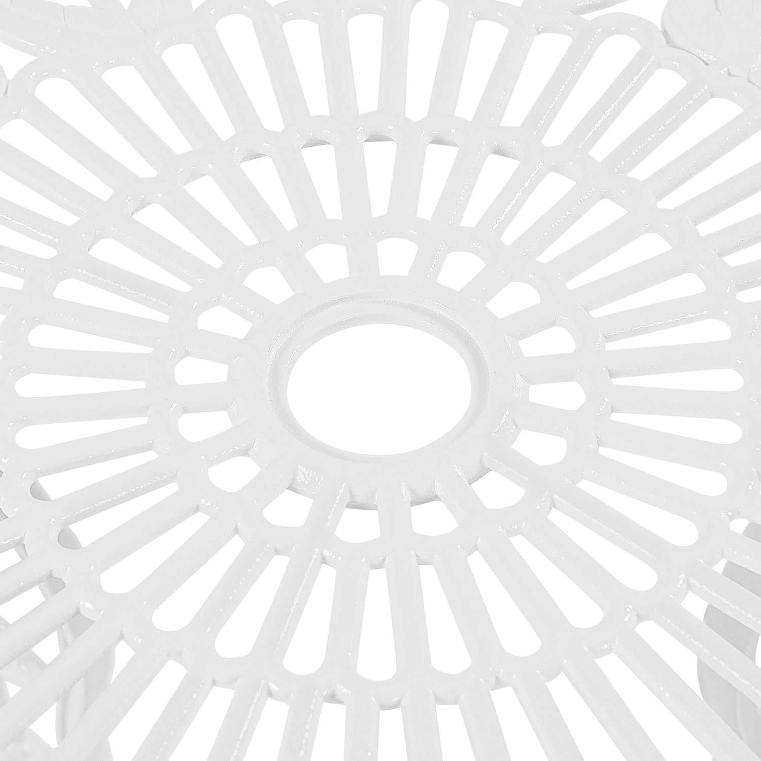 Set terasa 3 piese masa rotunda 60 cm si 2 scaune |YT 611466 White