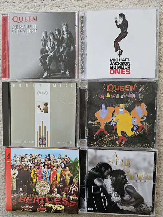 Оригинални CD от лична колекция, различни жанрове.
