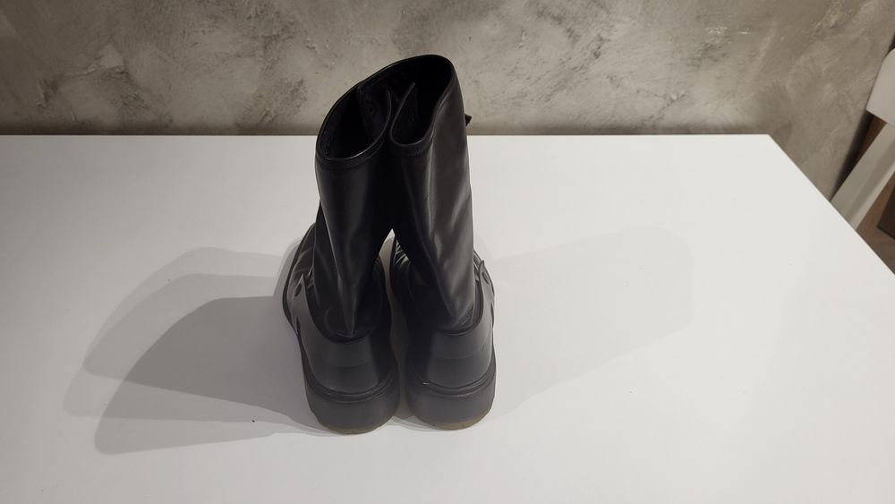 Cizme army din piele naturala  pentru barbati Emporio Armani