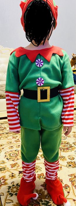 Новогодный костюм эльф или гномика