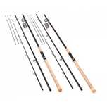 Set 2 Lansete, Feeder, Black Fox, TFD-4, lungime 3.90 m