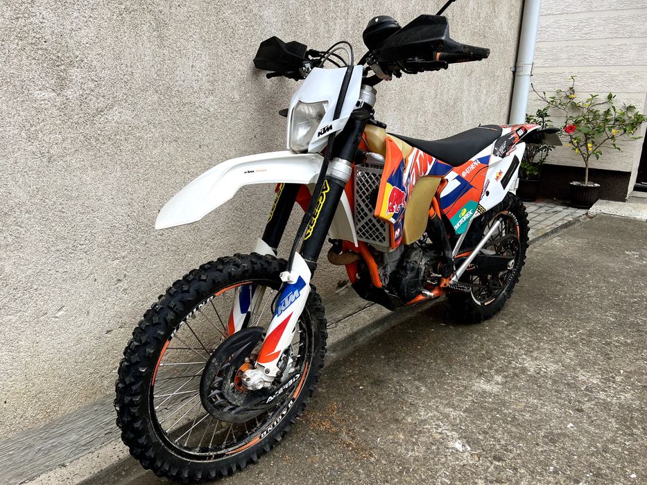 KTM 350 EXC-F 4T an 2014, inmatriculata, 215 h, revizie motor, enduro